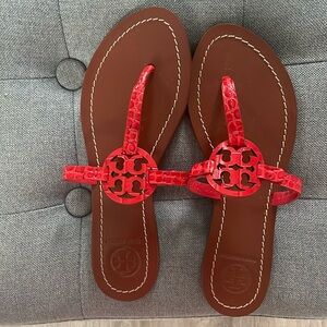 Tory Burch, mini Miller thong sandals size 6
